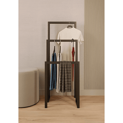 Вешалка напольная ALLERD 120 GEON, черный муар - 2