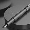 Ручка перьевая Parker "IM Monochrome F328", серый, патрон синий - 10