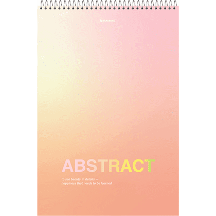 Блокнот "Abstract", А4, 80 листов, клетка, ассорти - 4