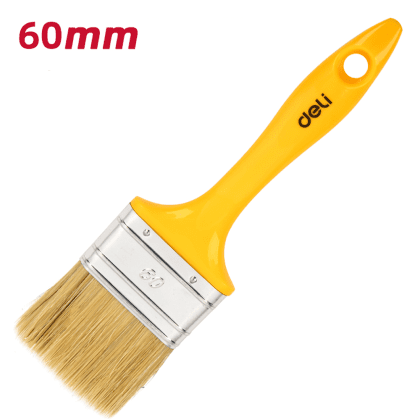 Кисть малярная Deli YS EDL509136, плоская, 2.4"-60 мм, смешанная щетина - 6