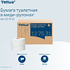 Бумага туалетная Tellus Комфорт TP6, в миди-рулонах, 100 м, 2 слоя - 8