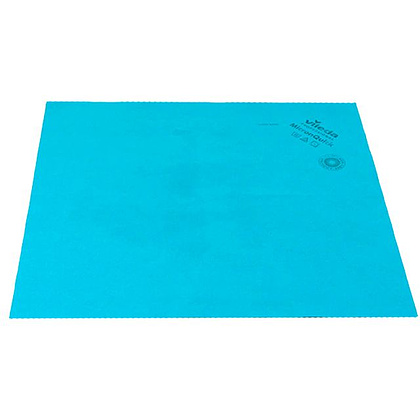 Салфетка из микроволокна "МикронКвик", 38x40 см, голубая, 1 шт