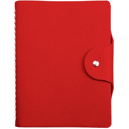 Ежедневник недатированный "Torino", А5, 272 страницы, красный