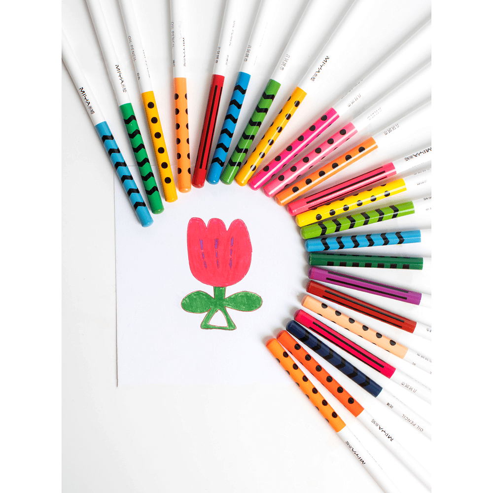 Цветные карандаши "Himi. Geometry city", 36 цветов - 4