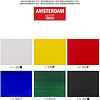 Набор красок акриловых "Amsterdam", 6 цветов, ассорти - 2