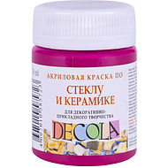 Краска акриловая по стеклу и керамике 