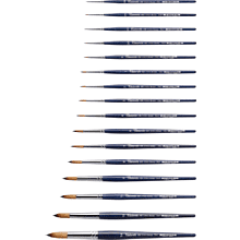 Кисть для рисования "Tintoretto Bronze", синтетика, круглая, №2