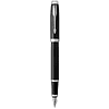 Ручка перьевая Parker "IM Black Lacquer CT", M, металлическая, подарочная упаковка, черный, патрон черный - 4