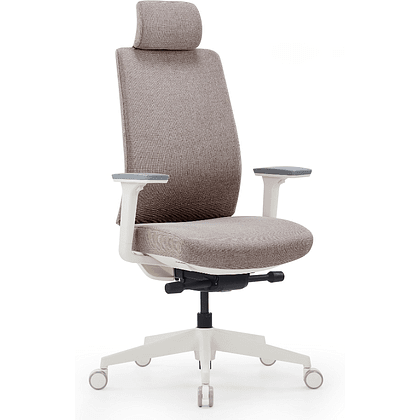 Кресло для руководителя SitZone CH-K55A-BS, ткань, бежевый, пластик, -30%