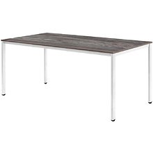 Стол Millwood Сеул, 1600х800 мм, металлокаркас белый