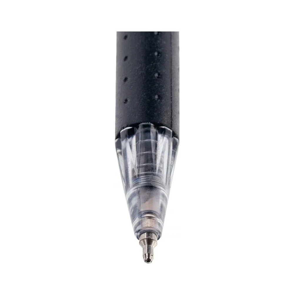 Ручка шариковая автоматическая Cello "Joy", 0.7 мм, прозрачный, стерж. черный - 2