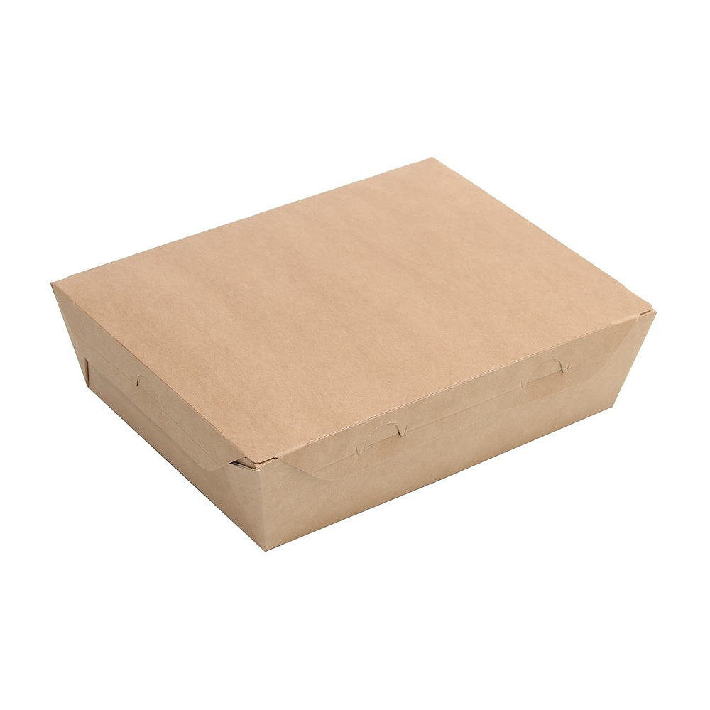 Контейнер бумажный 600 мл, без окна, 450 шт/упак.