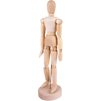 Манекен женский "Сонет", деревянный, 20 см