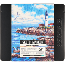 Набор карандашей цветных "Sketchmarker Морской"