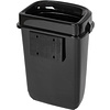 Корзина для мусора Luscan Prof Etalon, 32 л, с крышкой, черный - 4