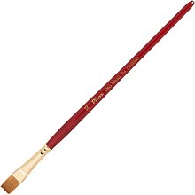Кисть для рисования "Pinax ORO ROSSO", синтетика, плоская, №10