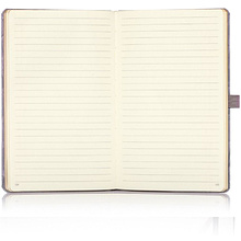 Блокнот Castelli Milano "Oro Circles", А5, 120 листов, линейка, серый, золотистый