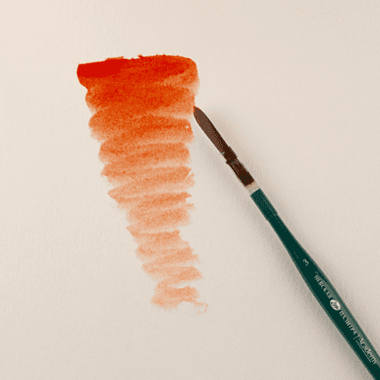 Кисть "Ладога", синтетика, круглая, на короткой ручке, №3 - 3