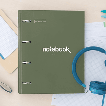 Тетрадь Miquelrius "Emotions", А4, 100 листов, клетка, хаки - 5