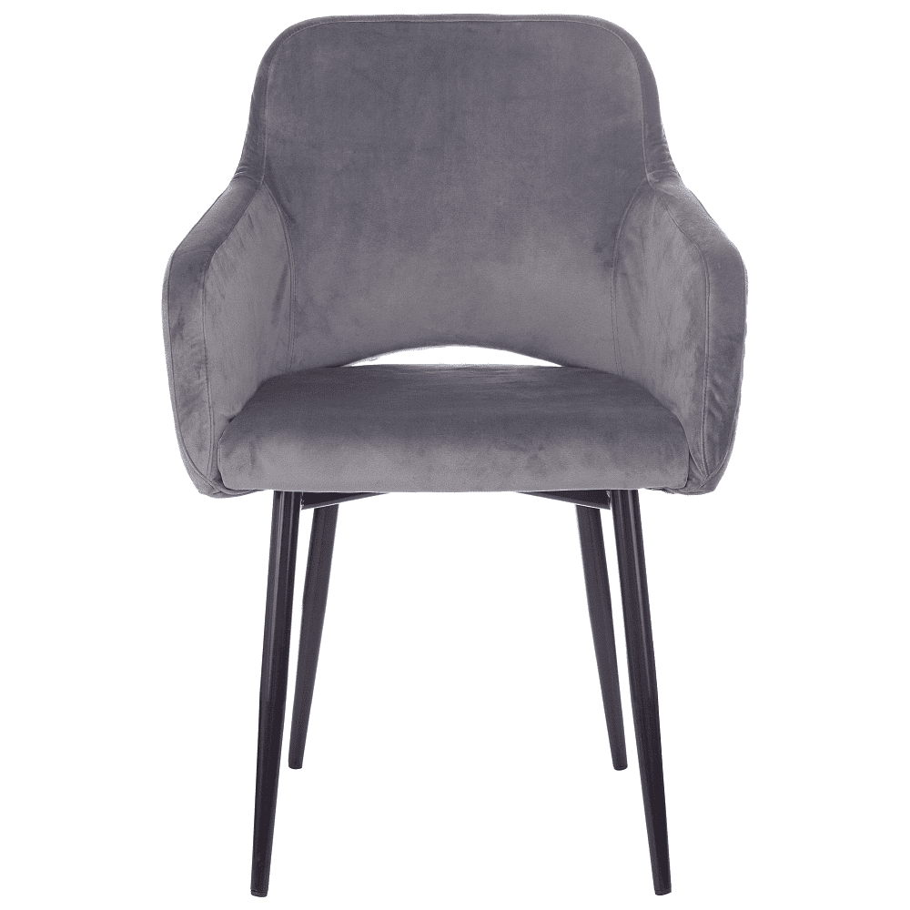 Кресло "Бюрократ CH-380F", ткань, серая жемчужина, каркас металл, корпус черный - 2