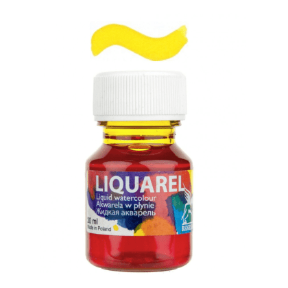 Акварель жидкая "Liquarel", 110 светлый жёлтый, 30 мл