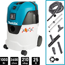 Пылесос строительный MAKITA VC2512L, 1000 Вт, 25 л