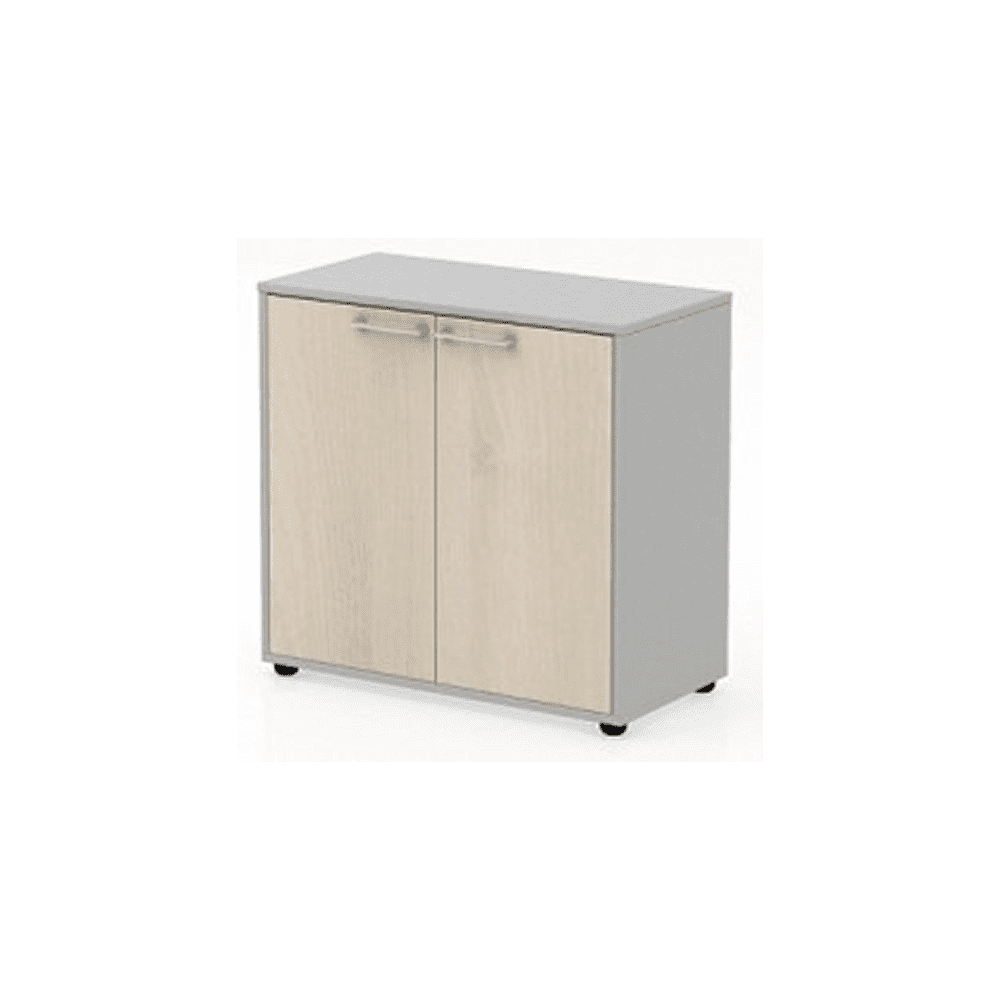 Коллекция Титан Шкаф малый ТН420/2+ТНД22+ТНТ80/2, 800х400х751, с глухими малыми дверями и топом