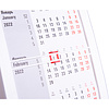 Календарь настольный "9510" на 2023-2024 г, белый, красный - 3