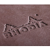 Блокнот "Rhodiarama" на резинке, A5, 96 листов, линейка, шоколадный - 3