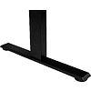 Стол с электроприводом одномоторный Fit Focus Space One (710-1200 мм), черный/Акация Лэйклэнд светлая (регулируемый по высоте каркас арт. 9220295 и столешница арт. 9072453) - 5