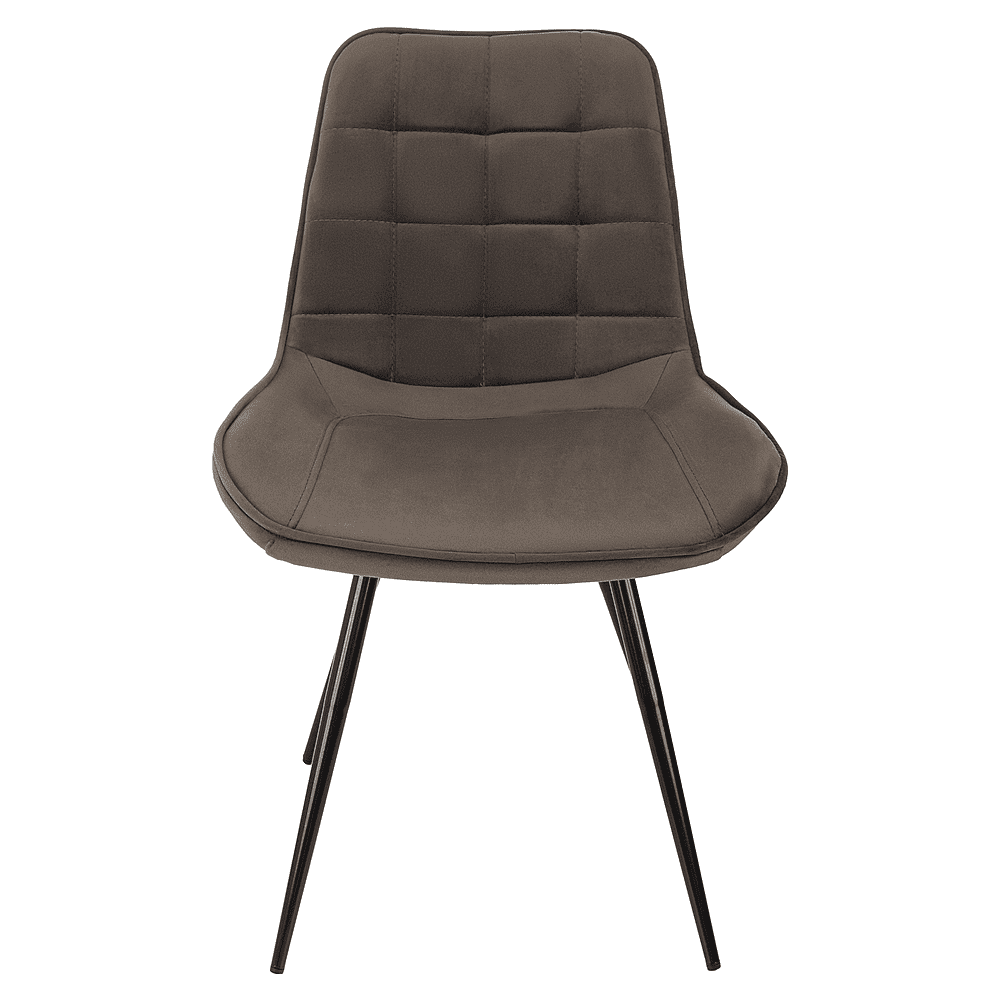 Стул Бюрократ "CH-K2_4", ткань, коричневый, металл, комплект 4 штуки - 3