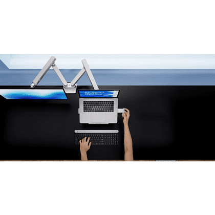 Крепление для ноутбука Lapter SILVER, серебристый - 7