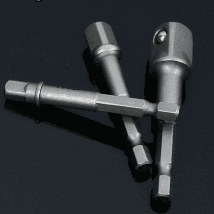 Набор адаптеров шестигранников Deli YS EDL110002, 1/4 на квадрат 1/4'', 3/8'', 1/2" - 9