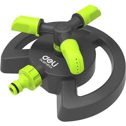 Распылитель "Deli GS EDL581301 3/4", круговой вращающийся, пластик, зеленый