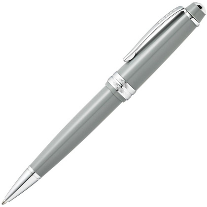 Ручка шариковая автоматическая "Cross Bailey Light", 0.7 мм, серый, стерж. черный - 2