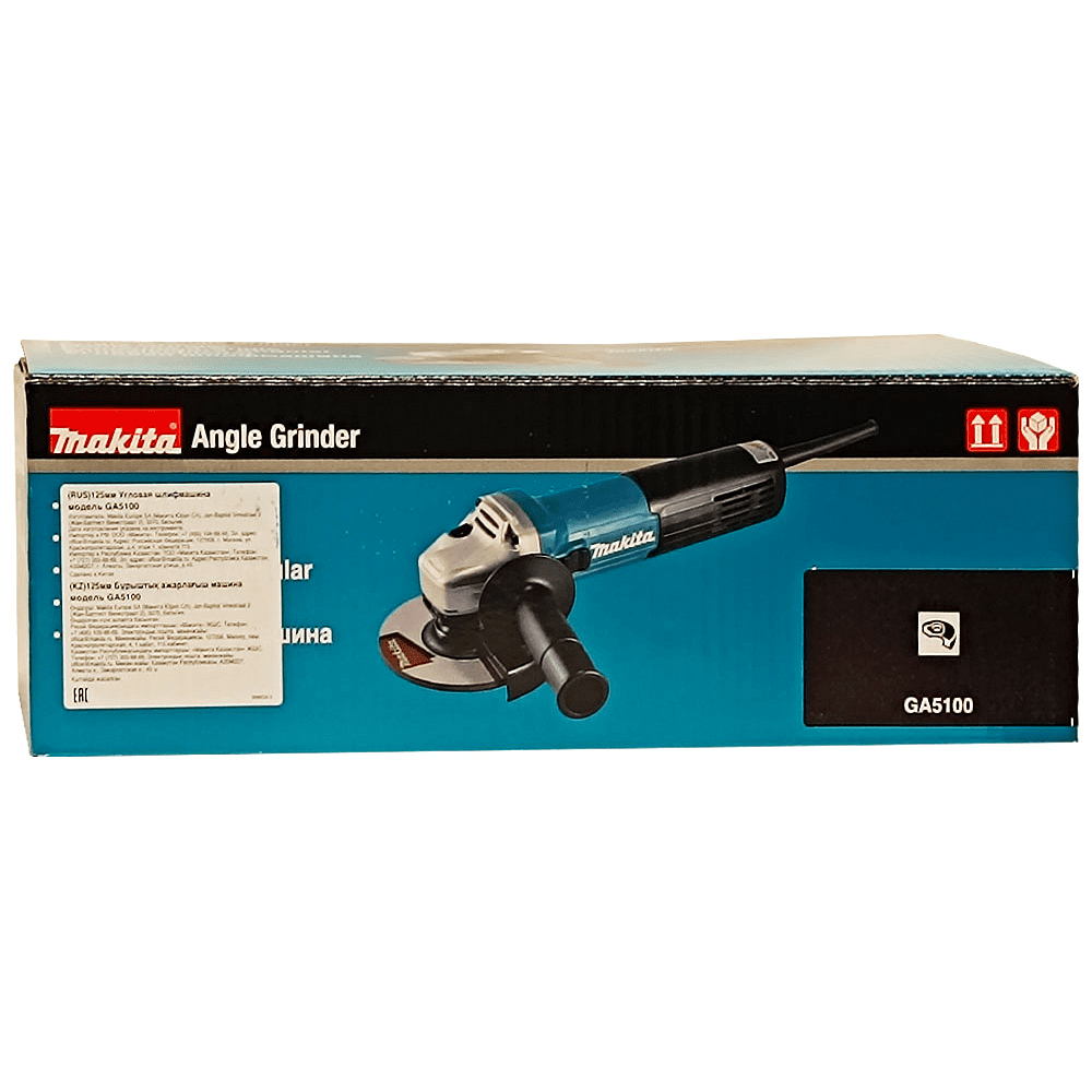 Шлифмашина угловая MAKITA GA5100, 850 Вт, 125 мм - 2