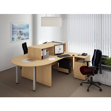 Коллекция Столица стеллаж С-212, 800х337х780 мм, дуб сонома - 3