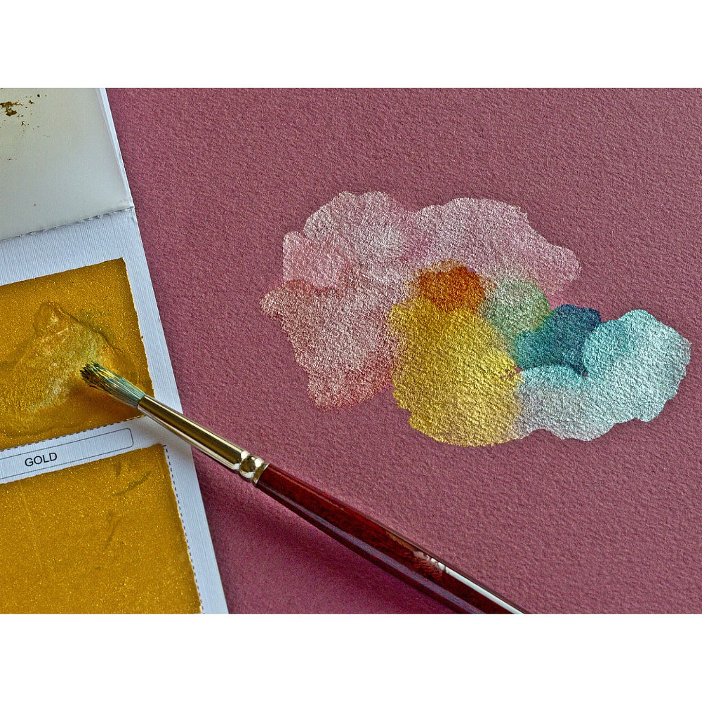 Бумага для смешанных техник "Fabriano. Cromia", 50х65 см, 220 г, серый - 3