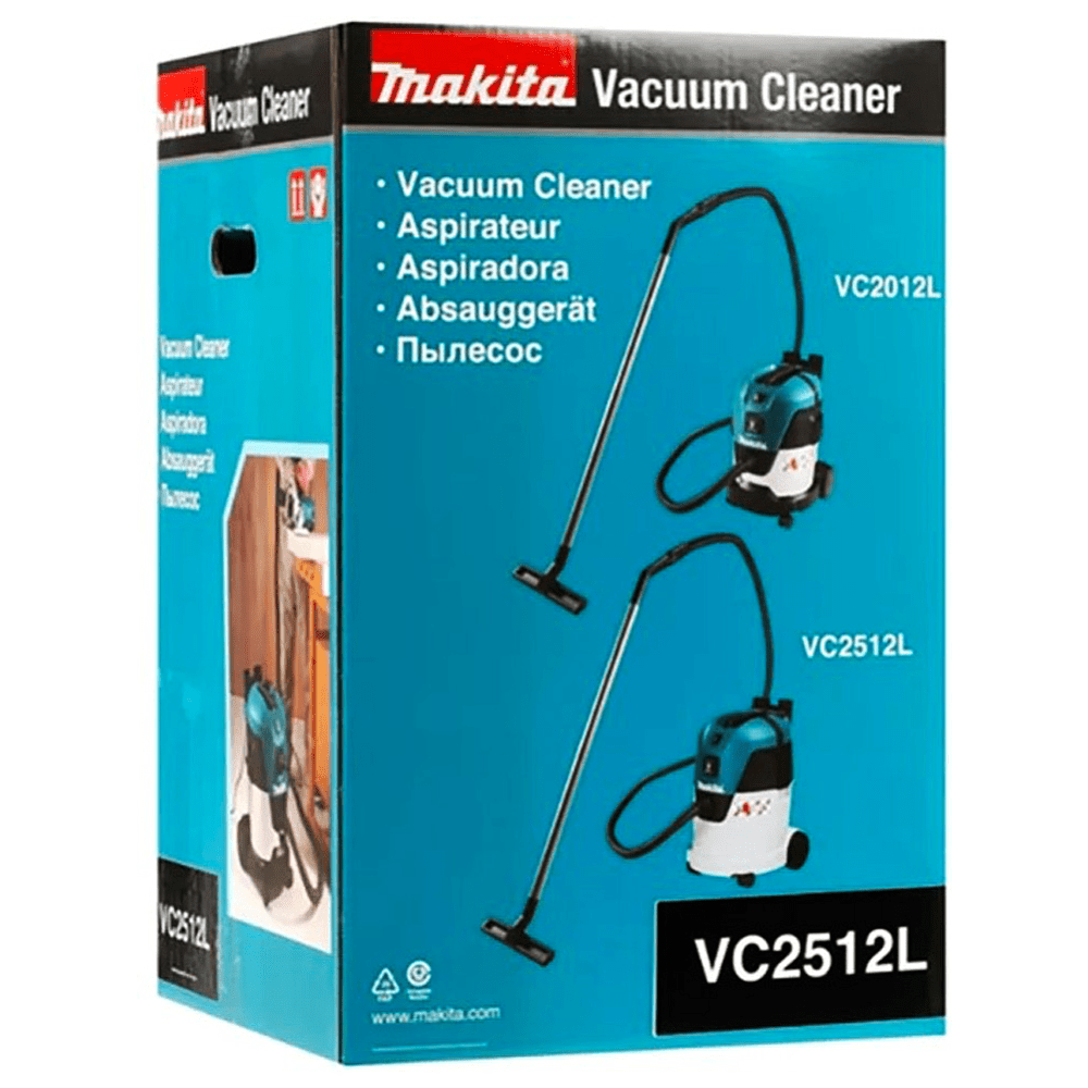 Пылесос строительный MAKITA VC2512L, 1000 Вт, 25 л - 9