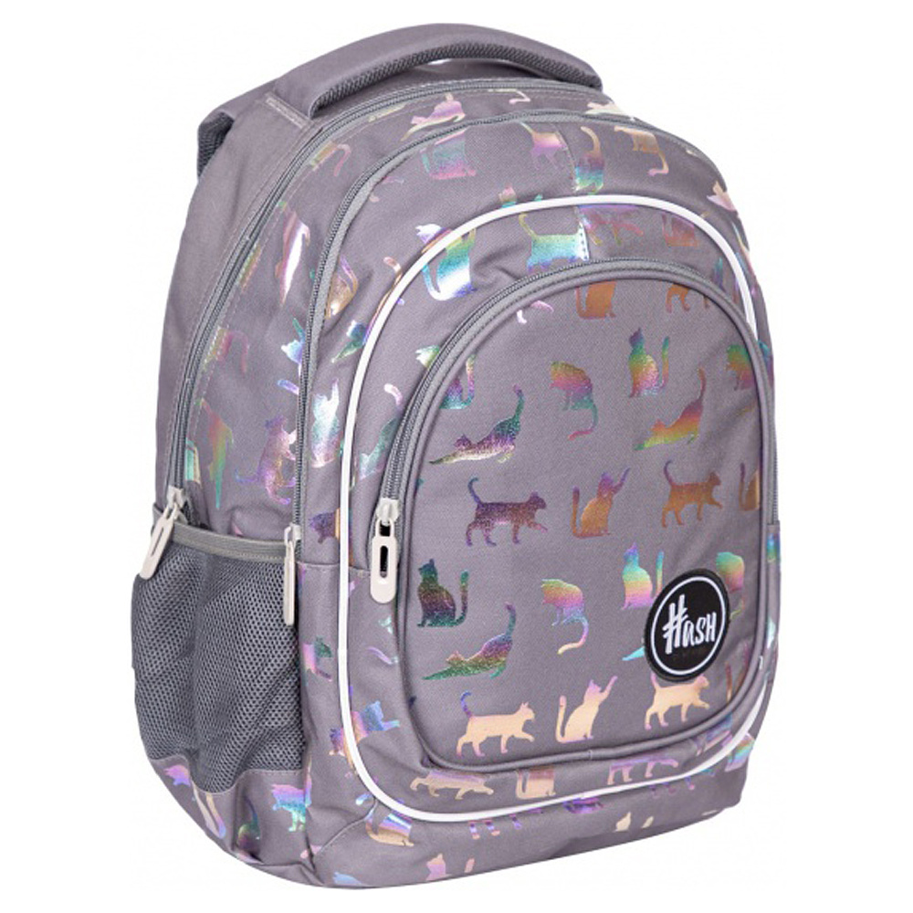 Рюкзак молодежный "Holo effect", светло-фиолетовый