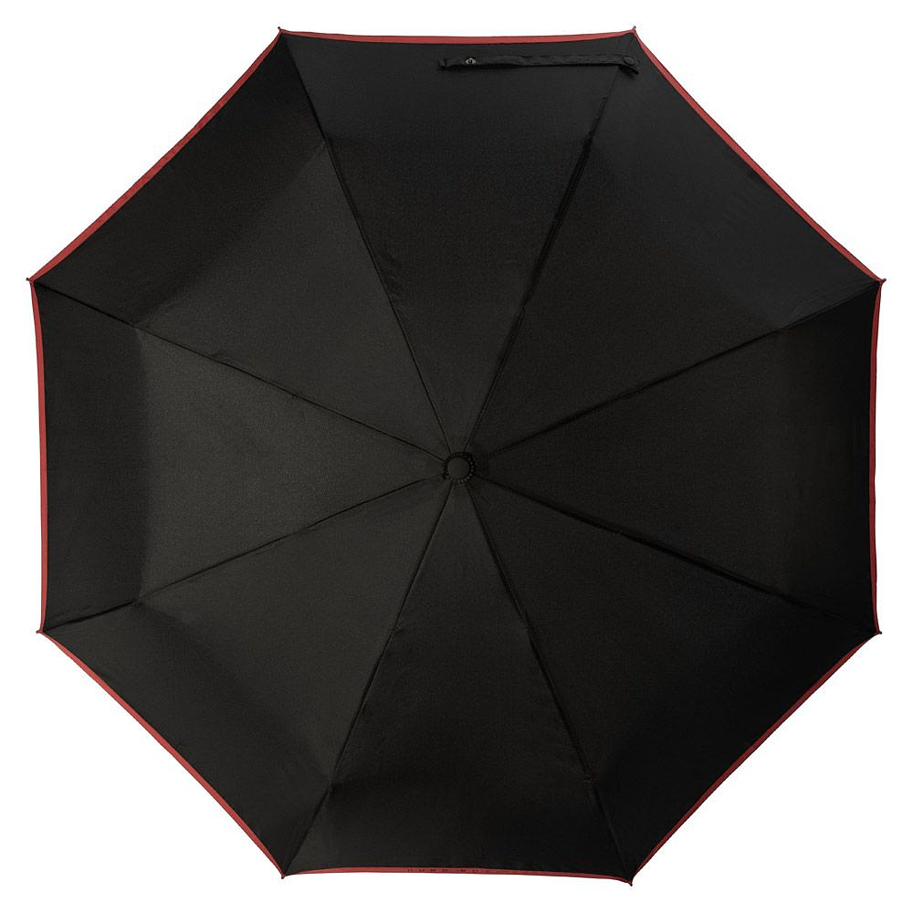 Зонт складной "Gear red", 104 см, черный, красный - 2