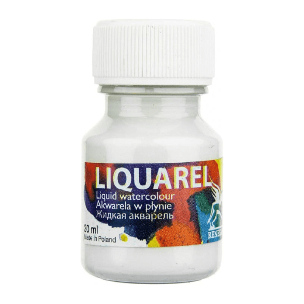 Акварель жидкая "Liquarel", 100 белый, 30 мл