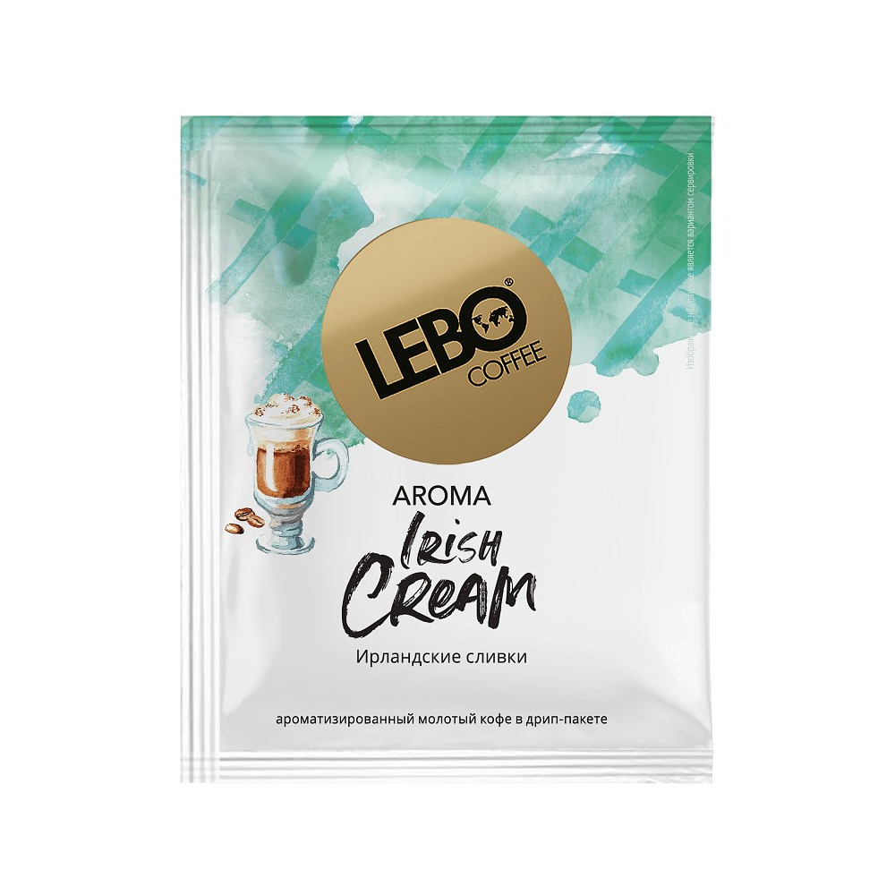 Кофе в дрип-пакетах "Lebo. Irish Cream" с ароматом ирландских сливок, 6 шт x 10.5 г - 3