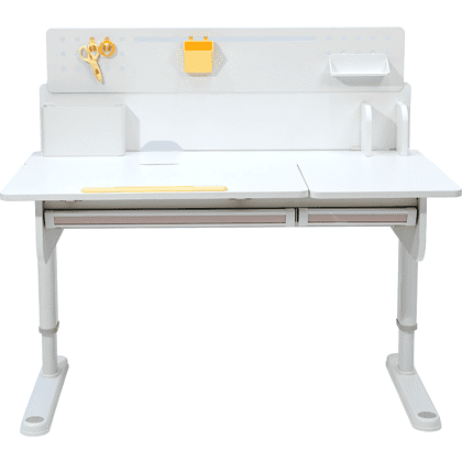 Комплект Ergosmart ученический Caravel: стол регулируемый Caravel, полка с подставкой для книг Wooden space - 13