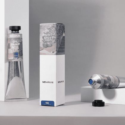 Краски масляные "HIMI.MIYA", охра красная, 170 мл., туба - 11