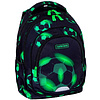 Рюкзак школьный "Neo Football", полиэстер, черный, зеленый - 3