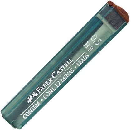 Грифели для автоматического карандаша "Polymer", HB, 0.7 мм, 12 шт