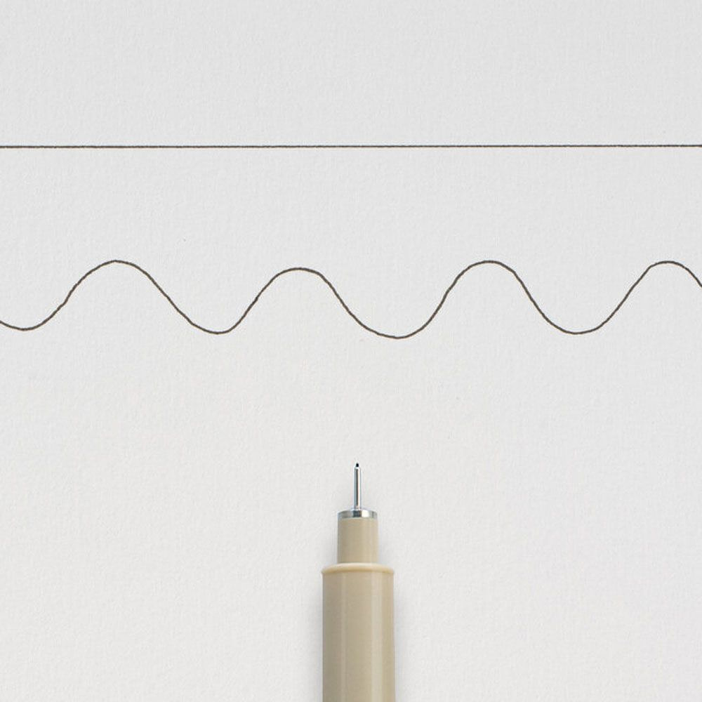 Ручка капиллярная "Pigma Micron", 0.2 мм, черный - 2