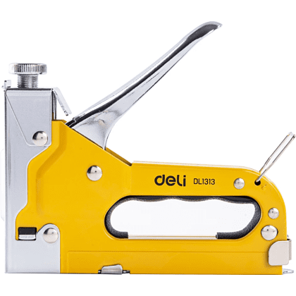 Степлер Deli YS EDL1313, механический, 3-в-1 + комплект скоб (П, U, T) - 7