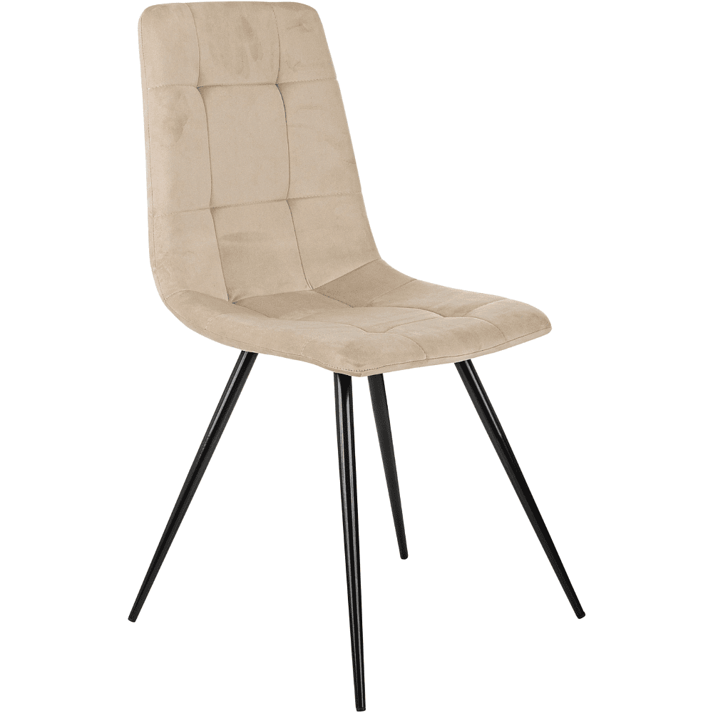 Стул Бюрократ "CH-K1_4", ткань, бежевый, металл, комплект 4 штуки - 5